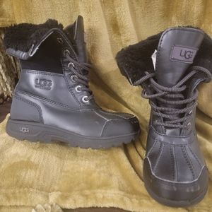 UGG Butte II Sherpa Wool Lining Leather Upper Waterproof Boots